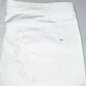Brax Men Feel Good Style Chuck‎ Hi-Flex White Slim Fit Pants Size 42X32 (40X32)